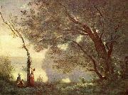 camille corot, Erinnerung an Mortefontaine